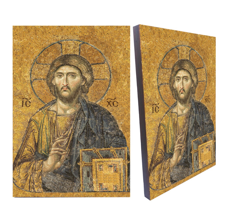 Hz İsa İkonaları 1 Hz İsa İkonaları Ayasofya Pantokrator isa ikonası
Jesus Christ Pantocrator icon From Hagia sophia