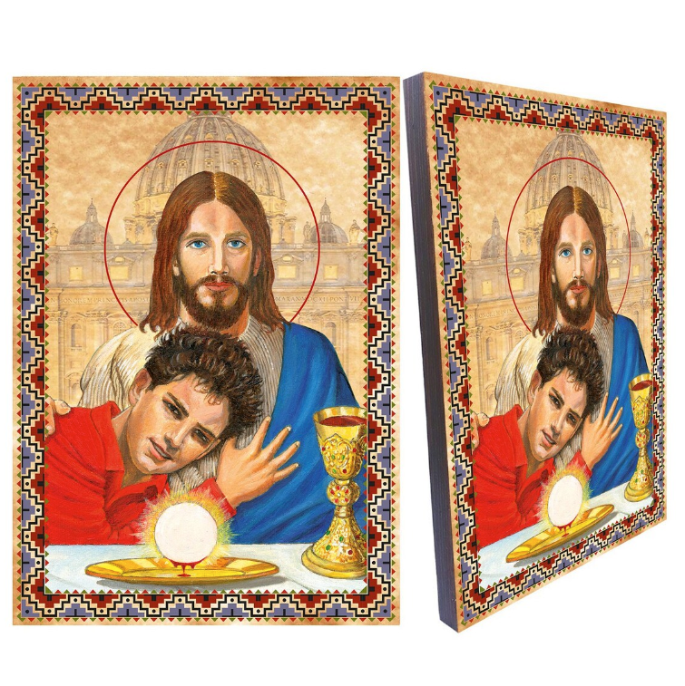 Aziz & Azize İkonaları 21 Aziz & Azize İkonaları Aziz Carlo Acutis İkonası
Saint Carlo Acutis Icon