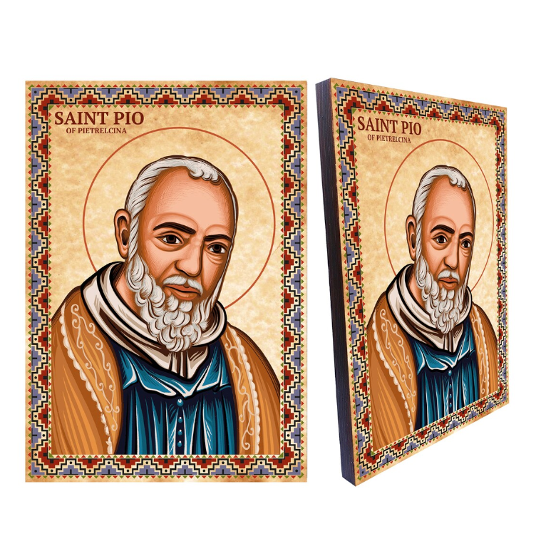 Aziz & Azize İkonaları 24 Aziz & Azize İkonaları Aziz Peder Pio İkonası
Saint Padre Pio