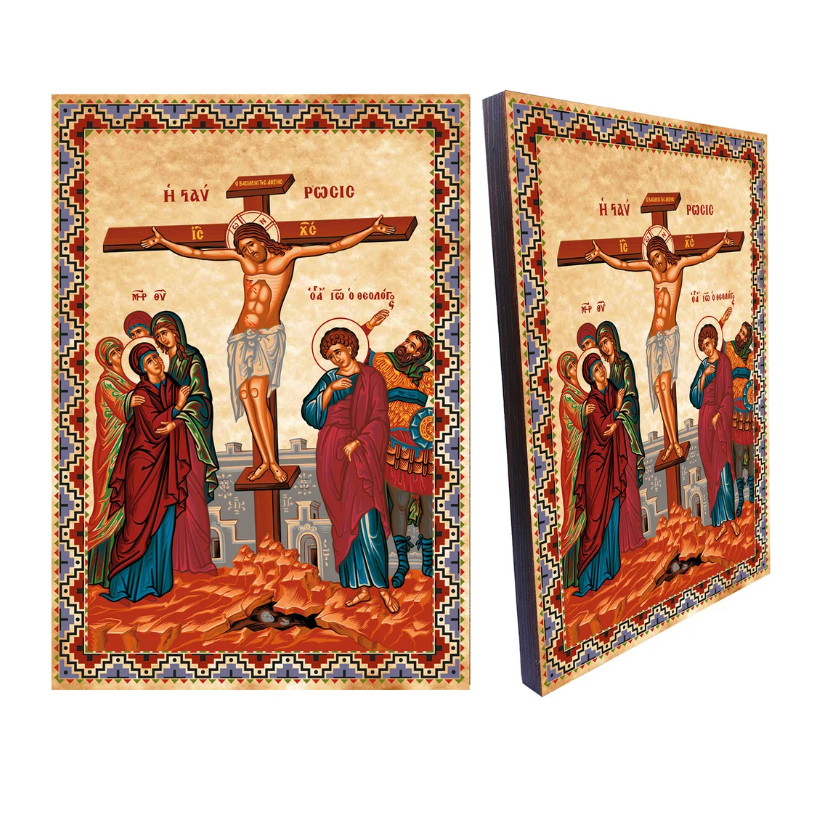 Tematik İkonalar 7 Tematik İkonalar Çarmıha Geriliş İkonası
Crucifixion Icon
