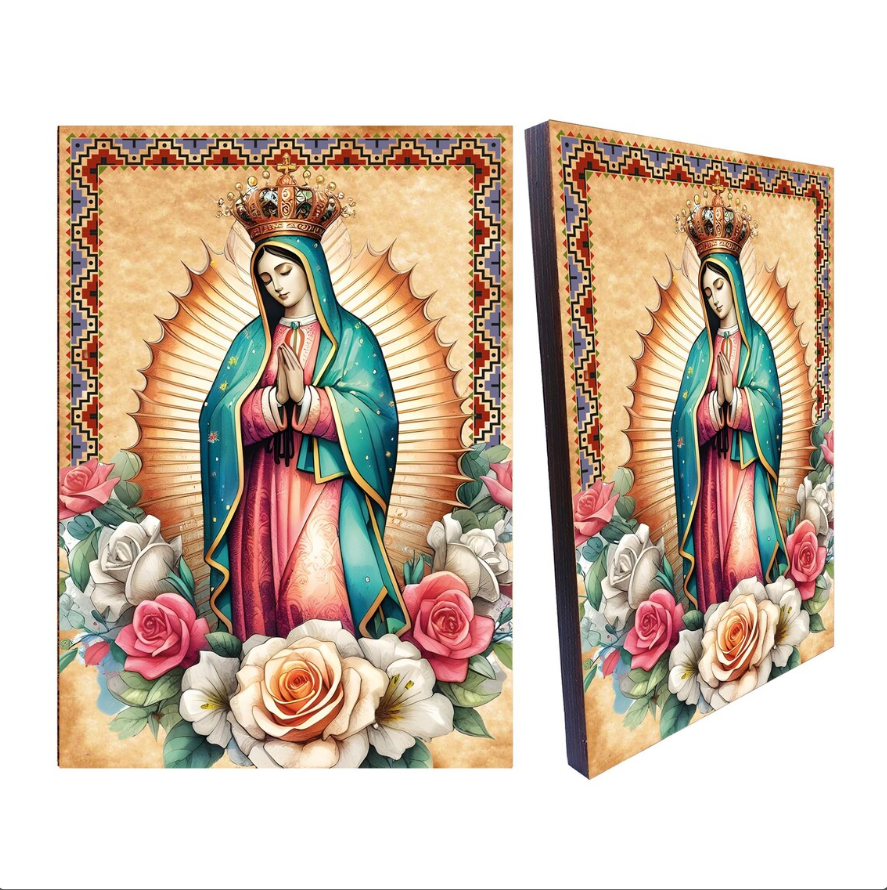 Guadalupe Meryem Ana İkonası
Our Lady of Guadalupe Icon