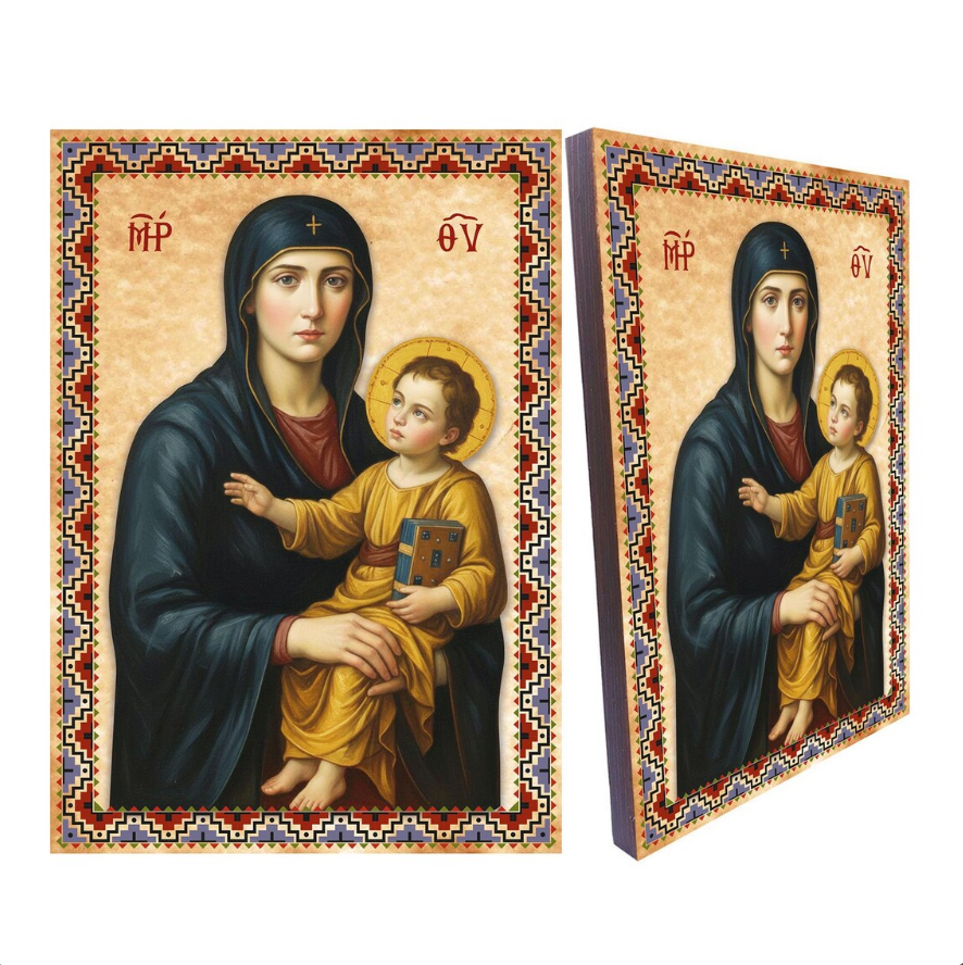 Meryem Ana ve Çocuk İsa İkonası
Salus Populi Romani Icon